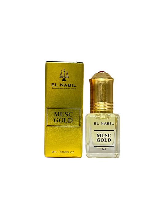 Musc Gold - Extract - Perfum w kulce 5 Ml - Zapach unisex